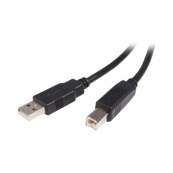 Cable para impresoras USB-A a USB-B, 1.8 metros