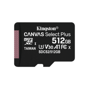 La Tarjeta Micro SD Kingston Canvas Select Plus es perfecta para quienes buscan una solución de almacenamiento confiable y eficiente para smartphones, cámaras, y otros dispositivos.