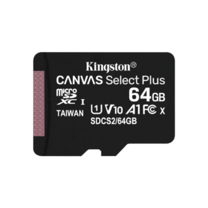 La Tarjeta Micro SD Kingston Canvas Select Plus es perfecta para quienes buscan una solución de almacenamiento confiable y eficiente para smartphones, cámaras, y otros dispositivos.