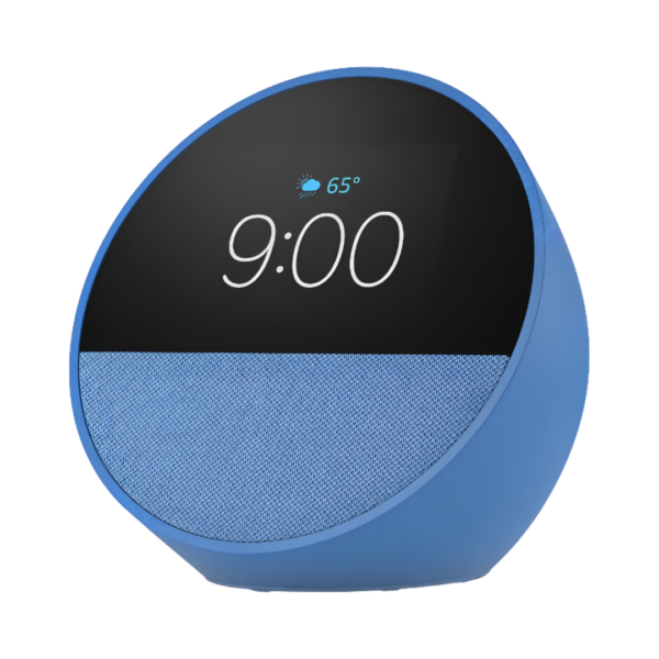 El Amazon Echo Spot (Modelo 2024) es el dispositivo ideal para integrar la tecnología de Alexa en cualquier habitación de tu hogar.