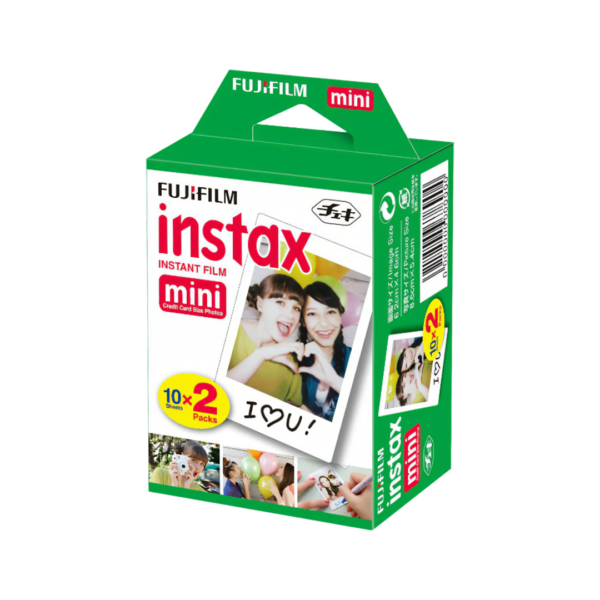 Papel Instax Mini Instant Film 20 Unidades (10x2)