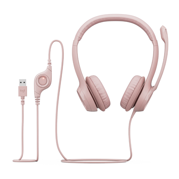 Los Logitech H390 son unos auriculares USB diseñados para proporcionar un sonido claro y comodidad durante todo el día.