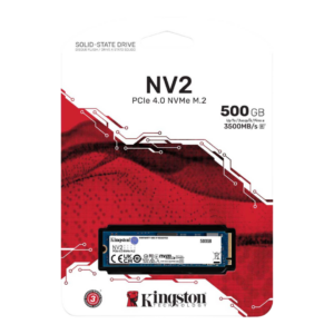 El Kingston NV2 PCIe 4.0 NVMe SSD es una unidad de almacenamiento de estado sólido diseñada para ofrecer velocidades ultrarrápidas y mejorar el rendimiento general de tu PC o laptop.