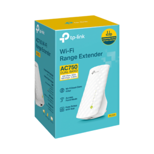 El extensor de rango Wi-Fi AC750 TP-Link RE200 es la solución perfecta para ampliar la cobertura de tu red inalámbrica, proporcionando velocidades duales de hasta 750Mbps para eliminar las zonas muertas y garantizar una conexión estable en cada rincón de tu hogar u oficina.