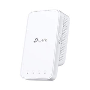 El extensor de cobertura Wi-Fi AC1200 TP-Link RE300 es la solución perfecta para ampliar la cobertura de tu red inalámbrica, proporcionando velocidades duales de hasta 1200Mbps para eliminar las zonas muertas y garantizar una conexión estable en cada rincón de tu hogar u oficina.