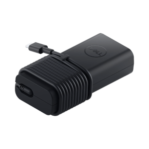 El Cargador DELL Adaptador USB-C de 65W es la solución ideal para cargar rápidamente tus dispositivos portátiles.