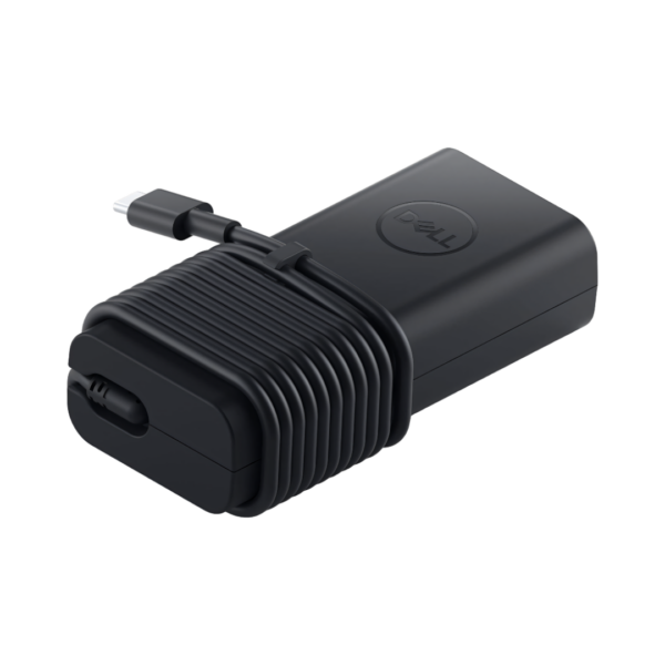 El Cargador DELL Adaptador USB-C de 65W es la solución ideal para cargar rápidamente tus dispositivos portátiles.